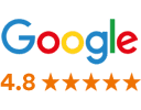 Google 4.8 Star Reviews